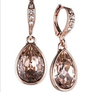Givenchy rose gold earrings new never worn